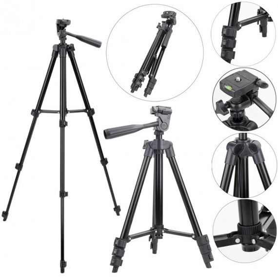 Комплект: Штатив TriPod 3120 + Кольцевая лампа 16 см | Зображення 6