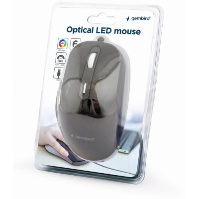 Мышка Gembird MUS-6B-02 USB Black (MUS-6B-02) | Зображення 3