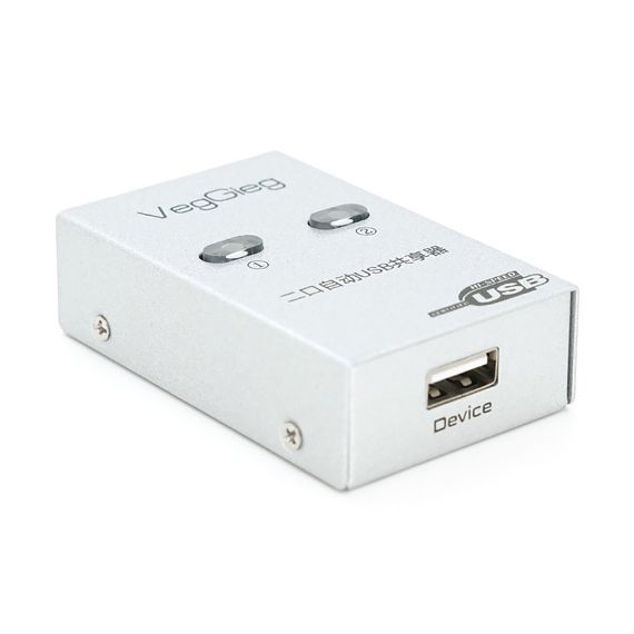 Комутатор VEGGIEG V-F501 USB 2.0 PC to Scanner Printer Sharing Switch | Зображення 1