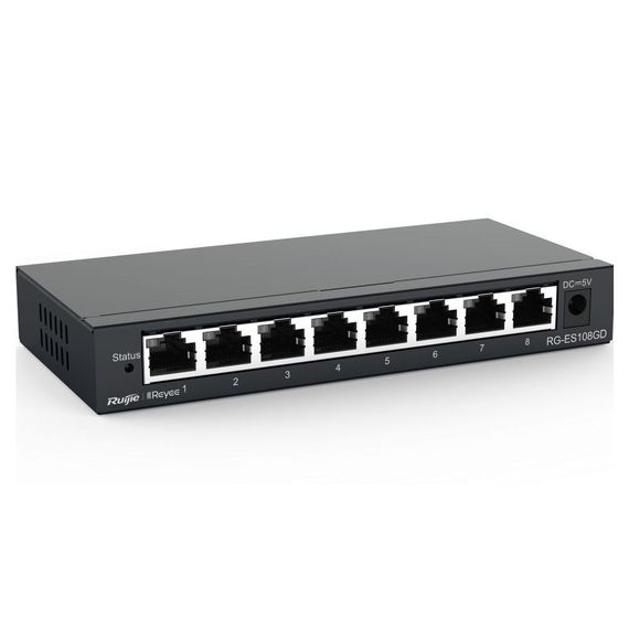 Комутатор мережевий Ruijie Networks RG-ES108GD | Зображення 3