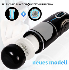 Автоматический 3D мастурбатор Gia Thrusting Cup-Hand Free Sex Aura