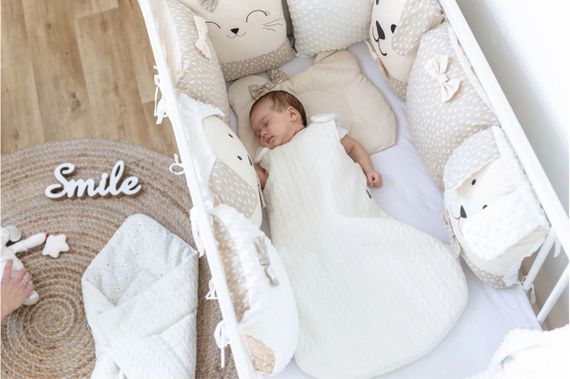 Комплект постільної білизни Bubaba by FreeON SLEEP QUARDIAN BEIGE (12 шт.) | Зображення 3