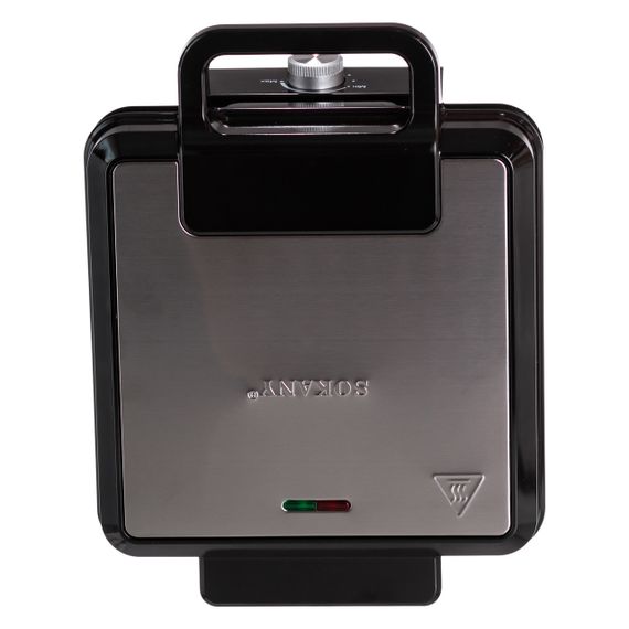 Вафельниця на 4 бельгійських  вафлі з антипригарним покриттям Sokany SK-08031 | Зображення 3