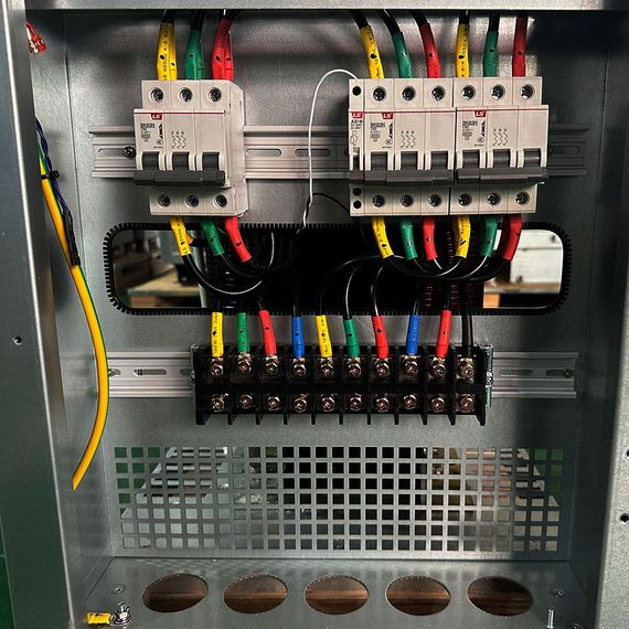 ИБП ONLine 3-ФАЗЫ RITAR GP33-30KL, 384V dc, 30KVA/24KW, под внешний АКБ, 200кг | Зображення 7