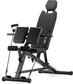 Тренировочная скамья Gymtek XL800 с эспандерами и партой Скотта