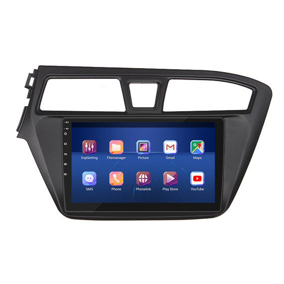 Штатная магнитола 9" Lesko для Hyundai i20 II 2014-2018 Top 4/32 4G WiFi GPS Хюндай | Зображення 1
