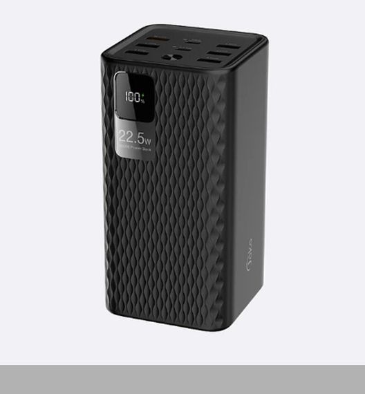 Power Bank JOCO J13 50000mAh 22.5W з цифровим LCD-дисплеєм для одночасного заряджання декількох гаджетів (47213-J13_1230)
