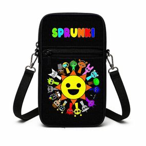 Сумка-чохол для телефону Sprunki дитяча сумка через плече, водонепроникна міні-сумка (5023)