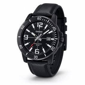 Чоловічий годинник Casio MTP-VD01BL-1B