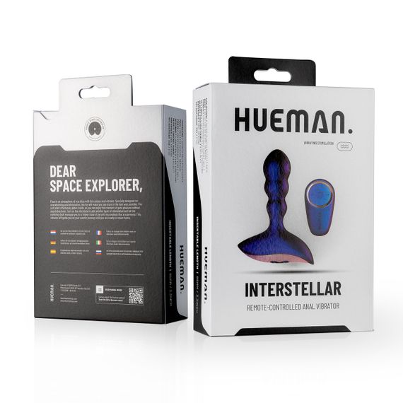 Вібростимулятор Hueman - Interstellar Anal Vibrator Sex Aura | Зображення 1