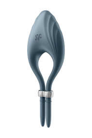 Регулируемое эрекционное кольцо с вибрацией SATISFYER DUELIST DARK синий Sex Aura