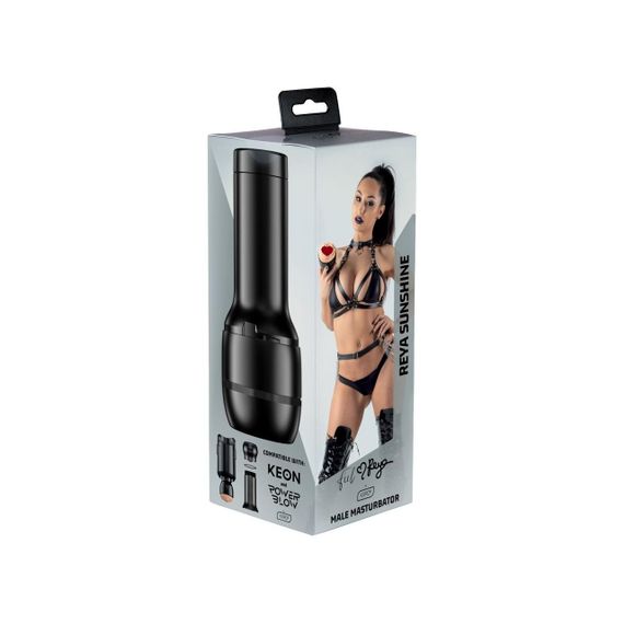 Мастурбатор Kiiroo Feel Reya Sunshine PBC сумісний з PowerBlow і Keon Sex Aura