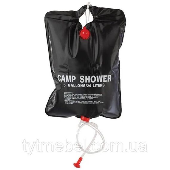 Душ для дачи Camp Shower Летний туристический душ для кемпинга на 20л | Зображення 3