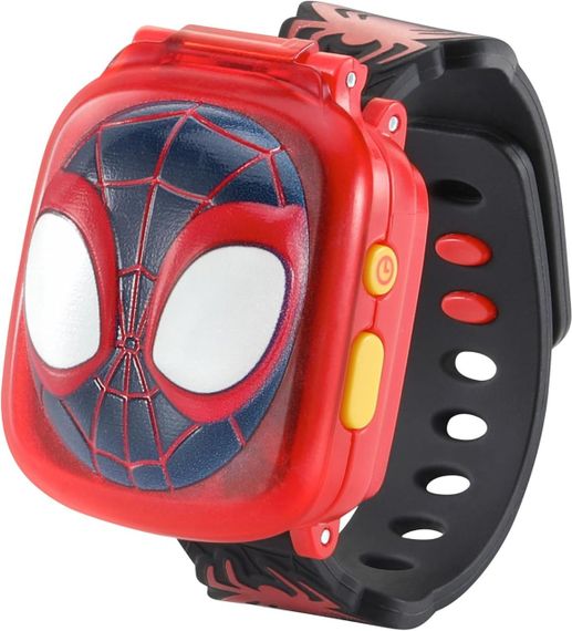 Человек-паук Интерактивные детские часы со Спайдерменом Оригинал VTech Spidey and His Amazing Friends Spin Learning Watch | Зображення 2