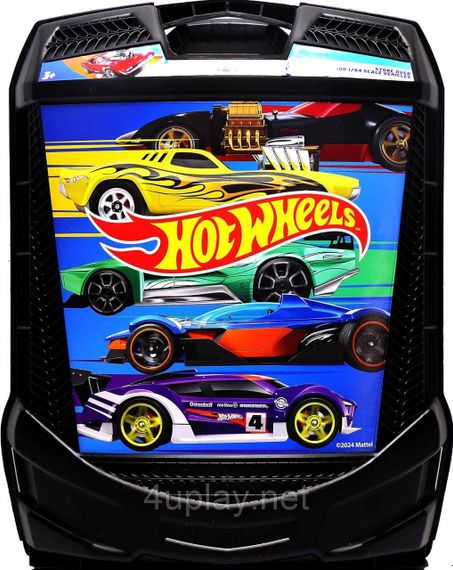 Кейс Хот Вілс, валіза для зберігання 100 машинок Оригінал Hot Wheels 100 Car Rolling Storage | Зображення 1