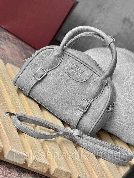 Женская сумка Miu Miu grey 4 ДЛ7323 | Зображення 2