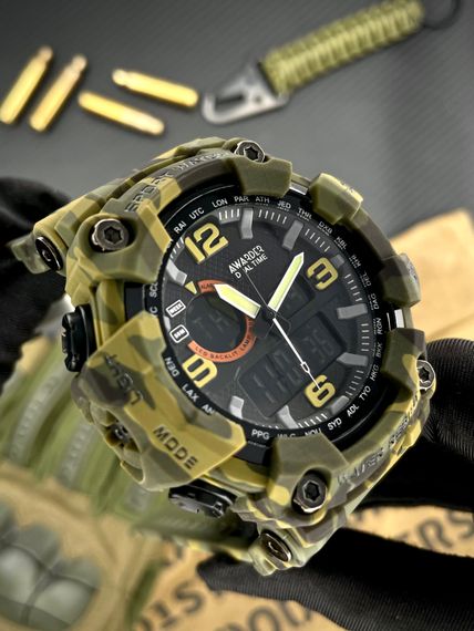 Чоловічий годинник Awarder 002 Camo Green | Зображення 4