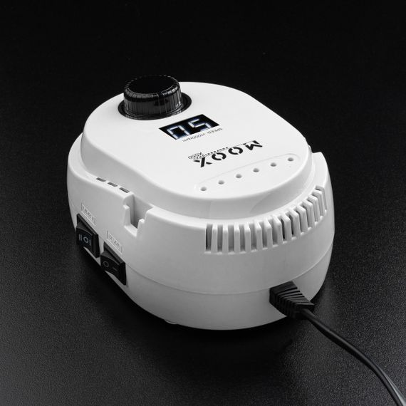 Белый фрезер Moox X550 50тис. об/мин, 70W для маникюра и педикюра | Зображення 3