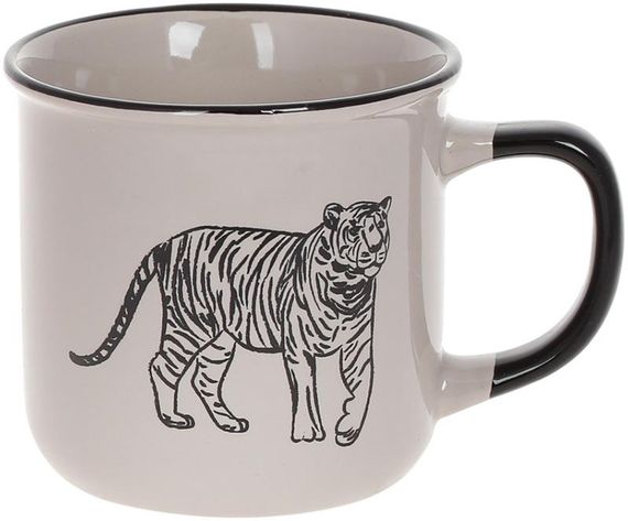 Кружка Tiger Beige фарфор 360мл