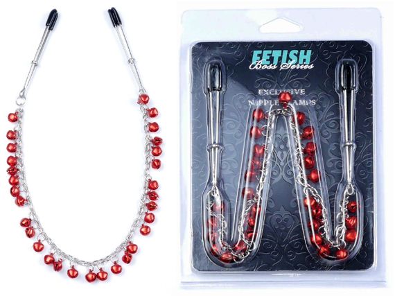 Затискачі для сосків Fetish Boss Series - №5 Exclusive Nipple Clamps, BS6100013 Sex Aura