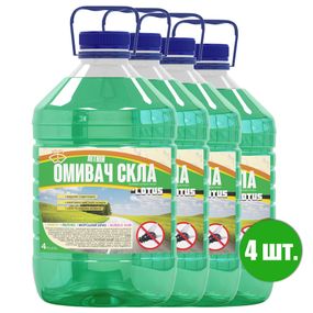Омивач скла Літній "Яблуко" Lotus УПАКОВКА 4 шт. x 4 л