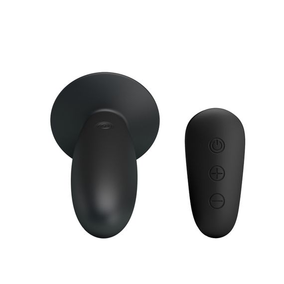 Анальна пробка з вібрацією MR Play Super Rower Remote Control Vibrating Anal Plug, чорна | Зображення 2