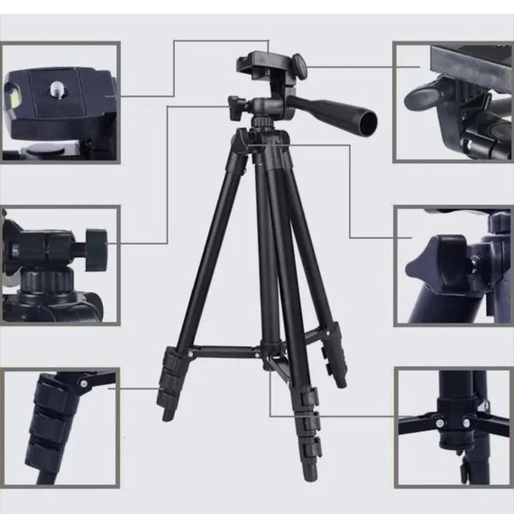 Штатив для камери вертикального знімання Tripod 3120 PRO, Штативи для фото камери Стійка софтбокса ZG-11 | Зображення 4