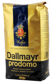 Німецька кава в зернах Dallmayr Prodomo 100% Арабіка, 500г