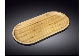 Блюдо бамбуковое овальное Wilmax (Вилмакс) Bamboo 25,5х12 см (WL-771058)