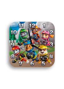 Годинник настінний Paw Patrol 2 квадратний