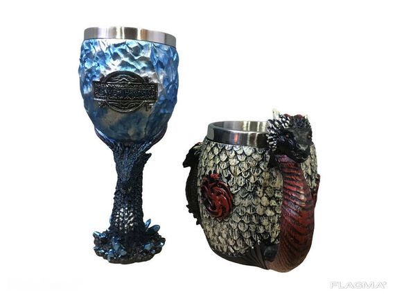 Подарочный Набор Кружка Чашка Бокал 3D Игра Престолов Game Of Thrones Fire and Blood... | Зображення 1