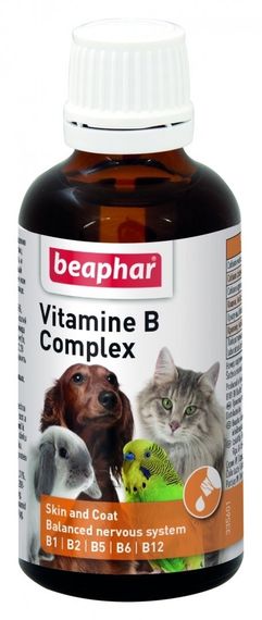 Вітамінний комплекс для собак, котів та інших тварин Vitamine B Complex, 50 мл