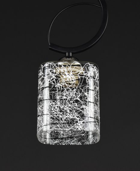 Люстра стельова на 1 лампочку 27798 Чорний 31х12х10 см. | Зображення 3