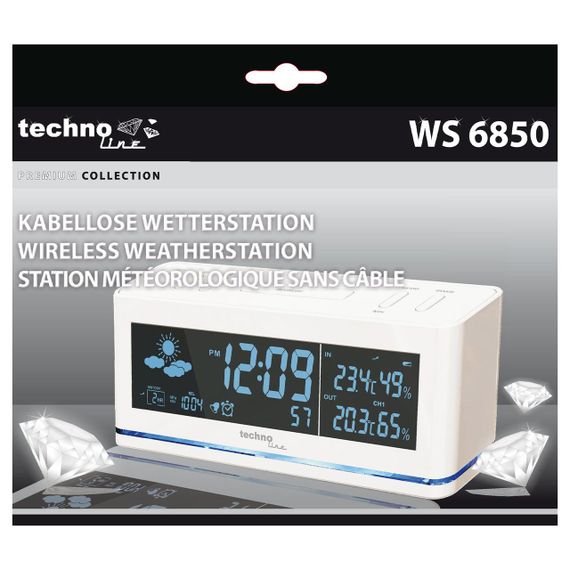 Метеостанція Technoline WS6850 White (WS6850) | Зображення 4