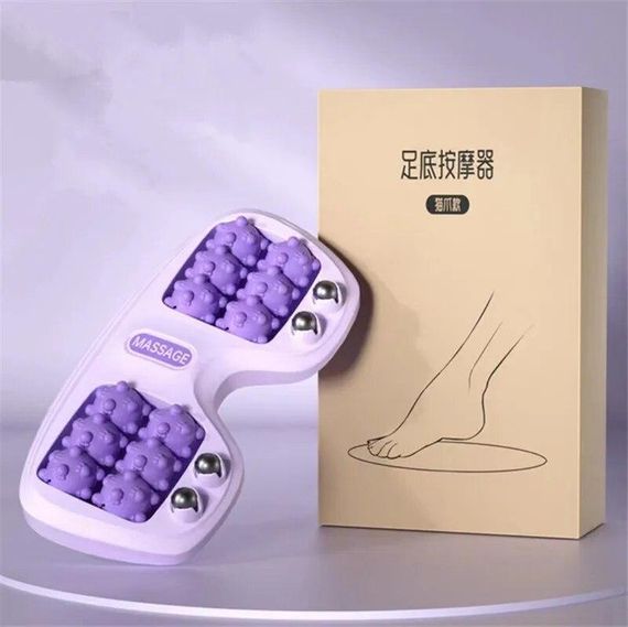 Роликовий магнітний масажер для стоп Cat Claw Style Foot Massager Акупунктурна терапія для ніг | Зображення 2