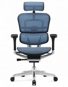 Кресло компьютерное ERGOHUMAN LUXURY 2 (EHL2-AB-HAM-5D-E-L) сетка Т-168-B4 COBALT