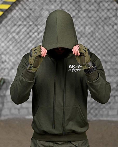 Тактическая худи MAKLIN   АК-74 олива ДЛ7064 | Зображення 3