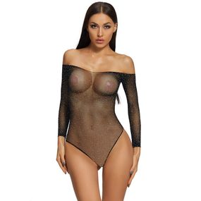 Боді-Сітка Babydoll 44 Чорний 1006