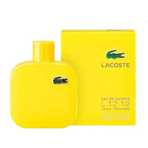 Чоловіча туалетна вода Eau De Lacoste L.12.12 Jaune - Optimistic 100 мл