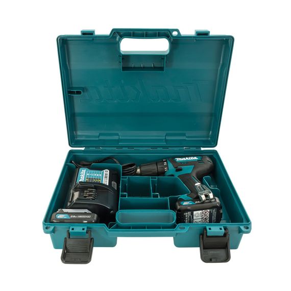 Шуруповерт аккумуляторный Makita DF333DWAE с фонарем Makita ML106 (30 Нм, 0.8-10 мм, CXT) | Зображення 7