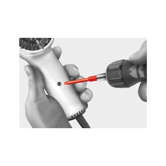 Набір біт 1/4", у металевому кейсі, 105 шт. | Зображення 4