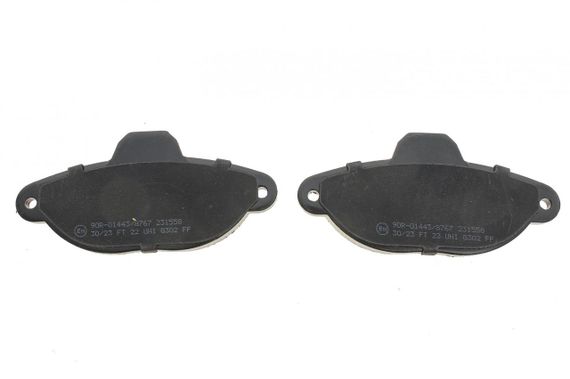 Колодки гальмівні передні Fiat 500 07- Ford Ka 08- +датчики L=195mm  22-0159-3 | Зображення 1