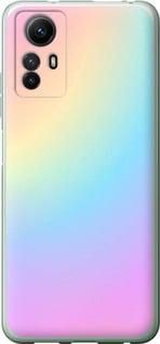 Чохол на Xiaomi Redmi Note 12S Веселка 2 із силікону FCh_047525