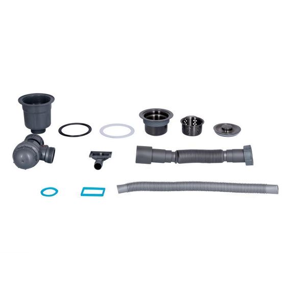 Мийка для кухні інтегрована Lidz Handmade H6350BR крило праворуч (LDH6350BRPVD45590) Brushed Black PVD 3,0/1,0 мм | Зображення 8