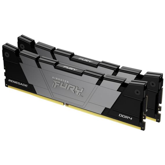 Модуль пам&#039;яті для комп&#039;ютера DDR4 32GB (2x16GB) 3600 MHz Fury Renegade Black Kingston Fury (ex.HyperX) (KF436C16RB12K2/32) | Зображення 1