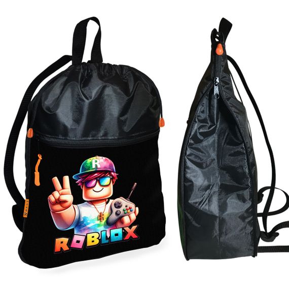 Шкільний рюкзак дитячий Роблокс / Roblox + Сумка для взуття спортивної форми рюкзак-мішок хлопчикові (01828) | Зображення 1