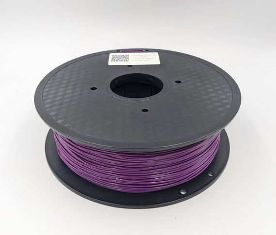 PETG-пластик MT Filament до 3D-принтера 1.75 мм 1 кг фіолетовий (3DMT-PETG1.75-01-P) | Зображення 1