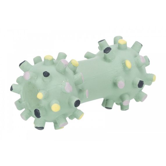 Іграшка Trixie Junior Mini Dumbbell для цуценят Гантель голчаста латекс 10 см | Зображення 1