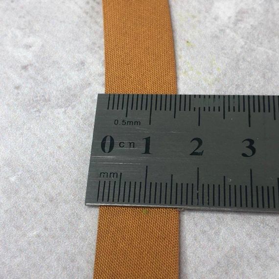 Бавовняна коса бейка 1,5 см-50% поліестер (92 м), колір 026 | Зображення 2