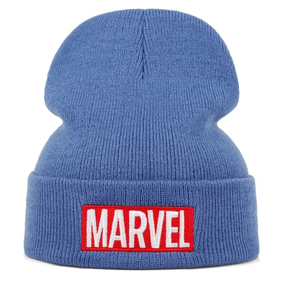 Трикотажна шапка з вишивкою "Marvel" One size (sv0677) | Зображення 1